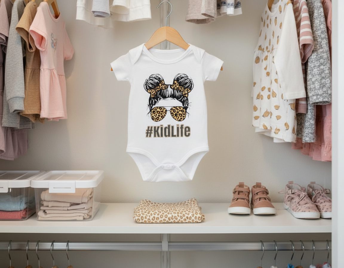 Cheetah Print Bell Bottom Outfit