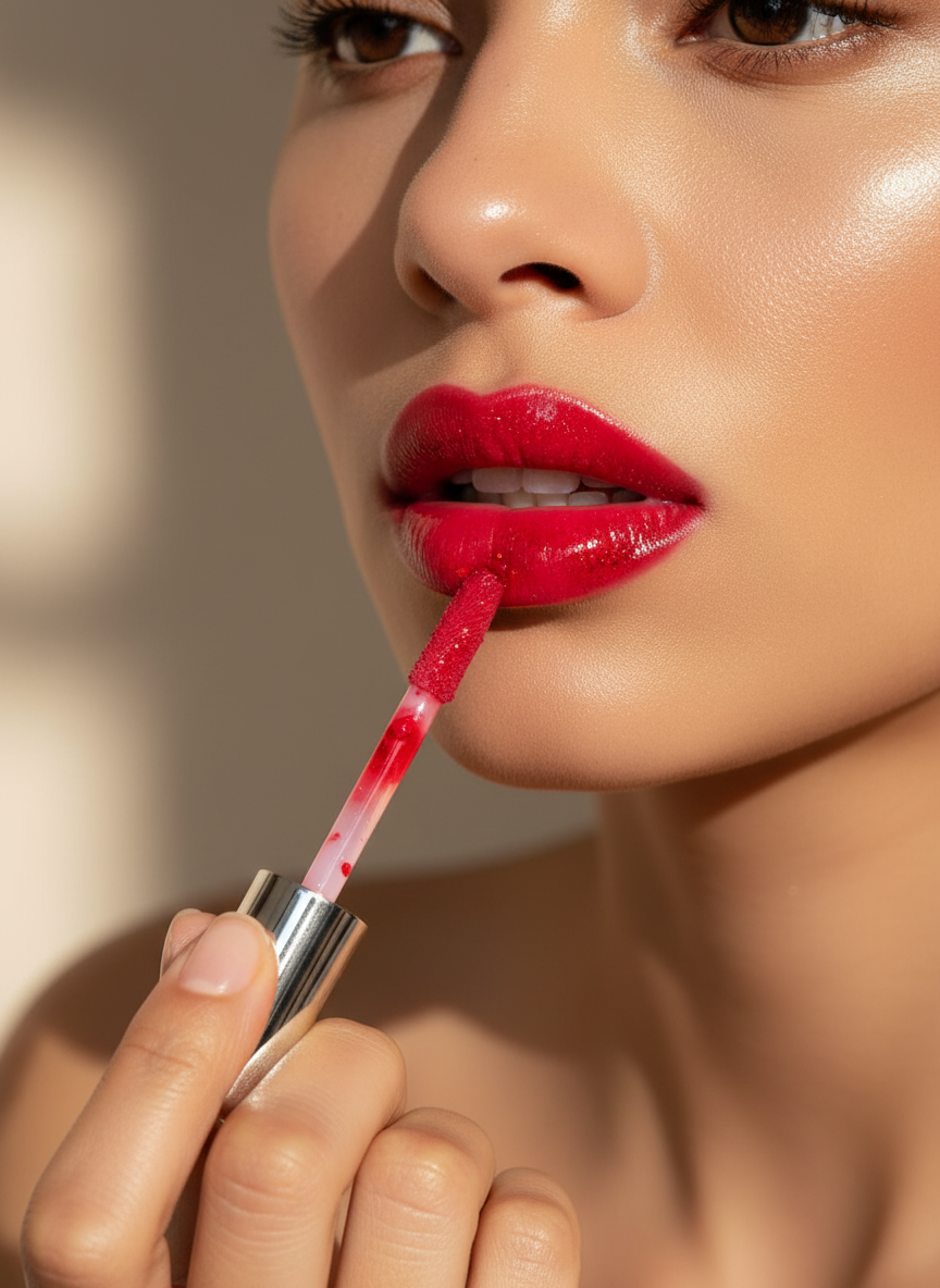 Rose Red Lip Gloss