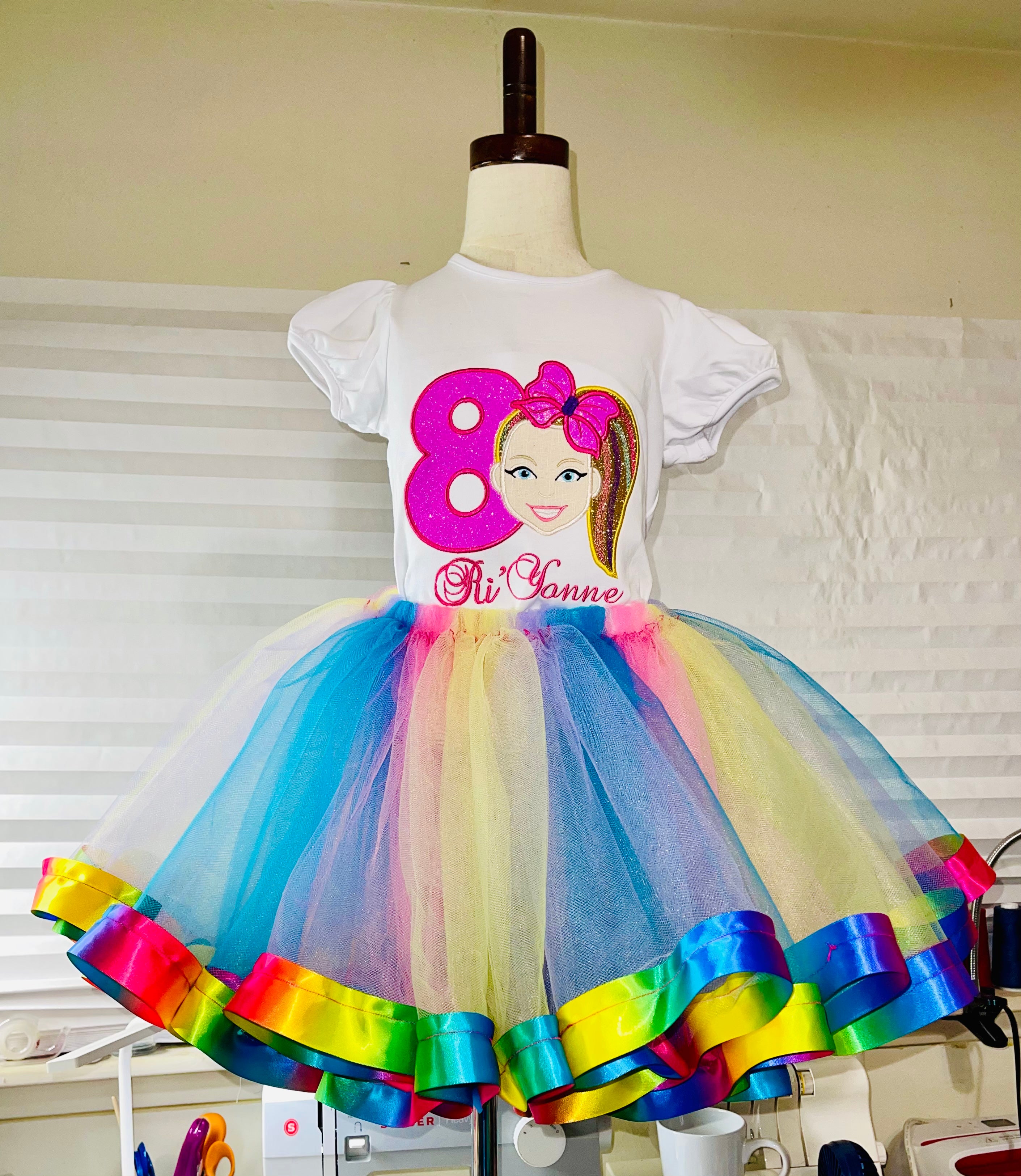 Rainbow Girl’s Birthday Set
