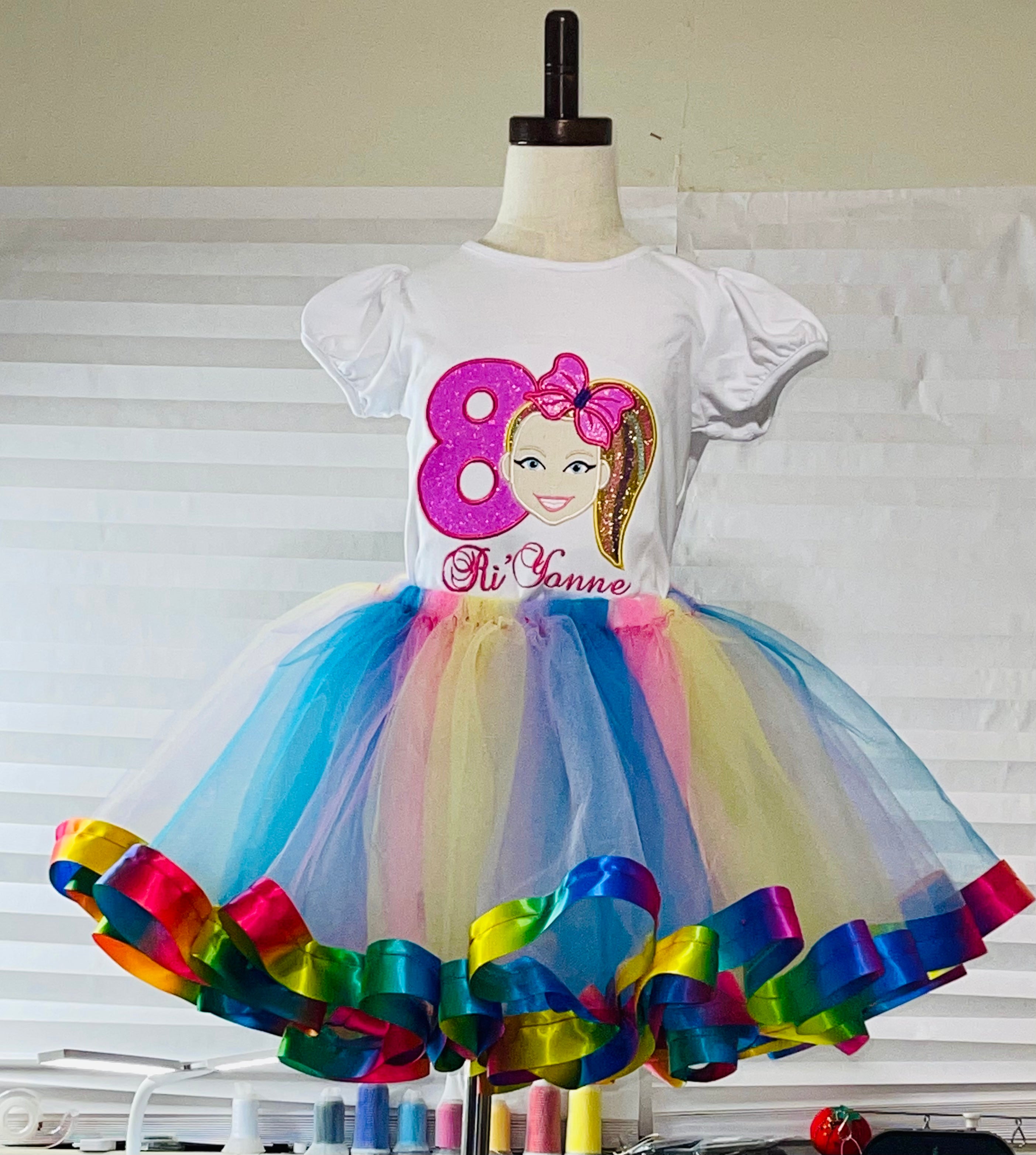 Rainbow Girl’s Birthday Set