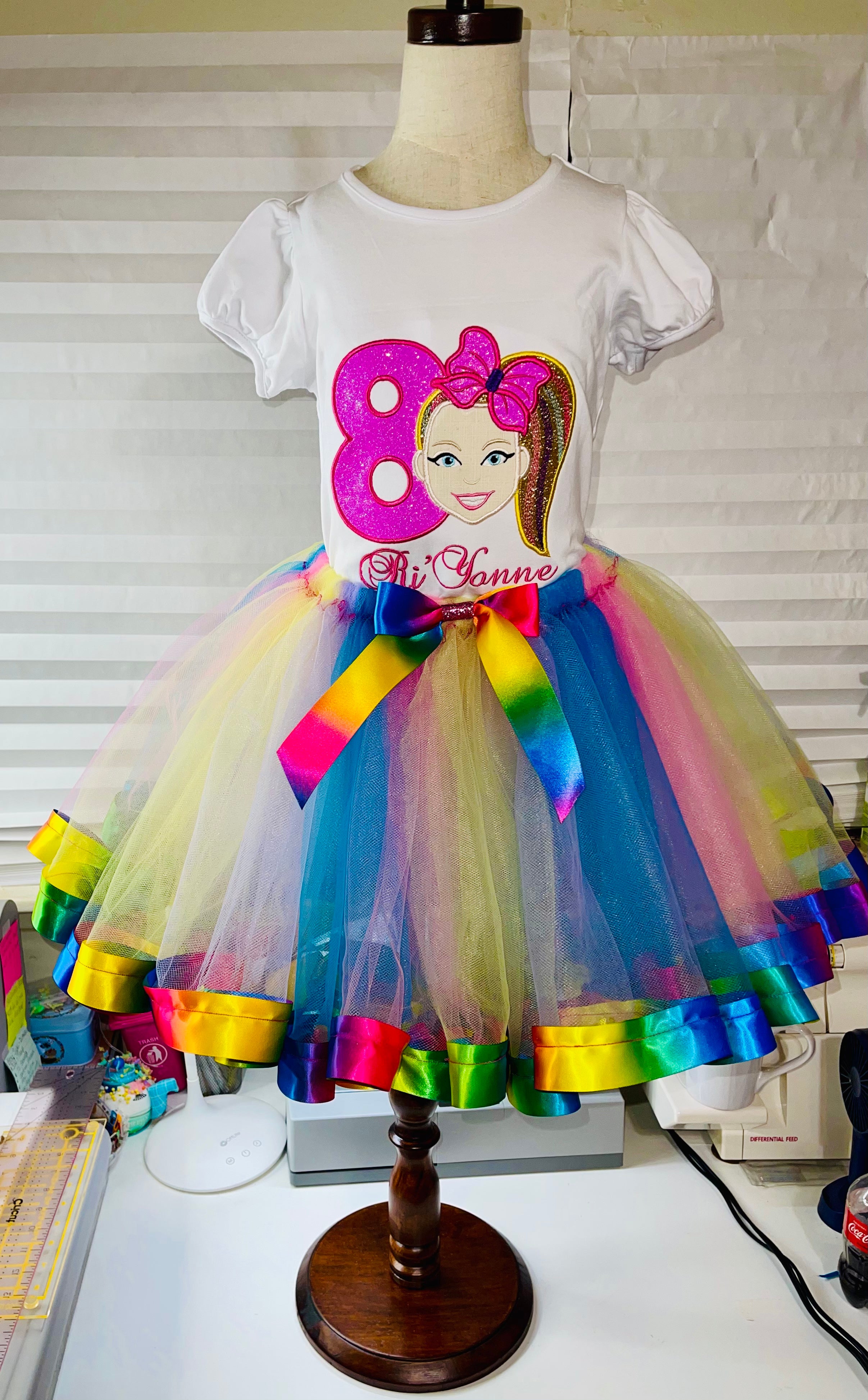 Rainbow Girl’s Birthday Set