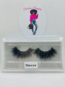 25mm Mink Eyelashes  (Sassy)