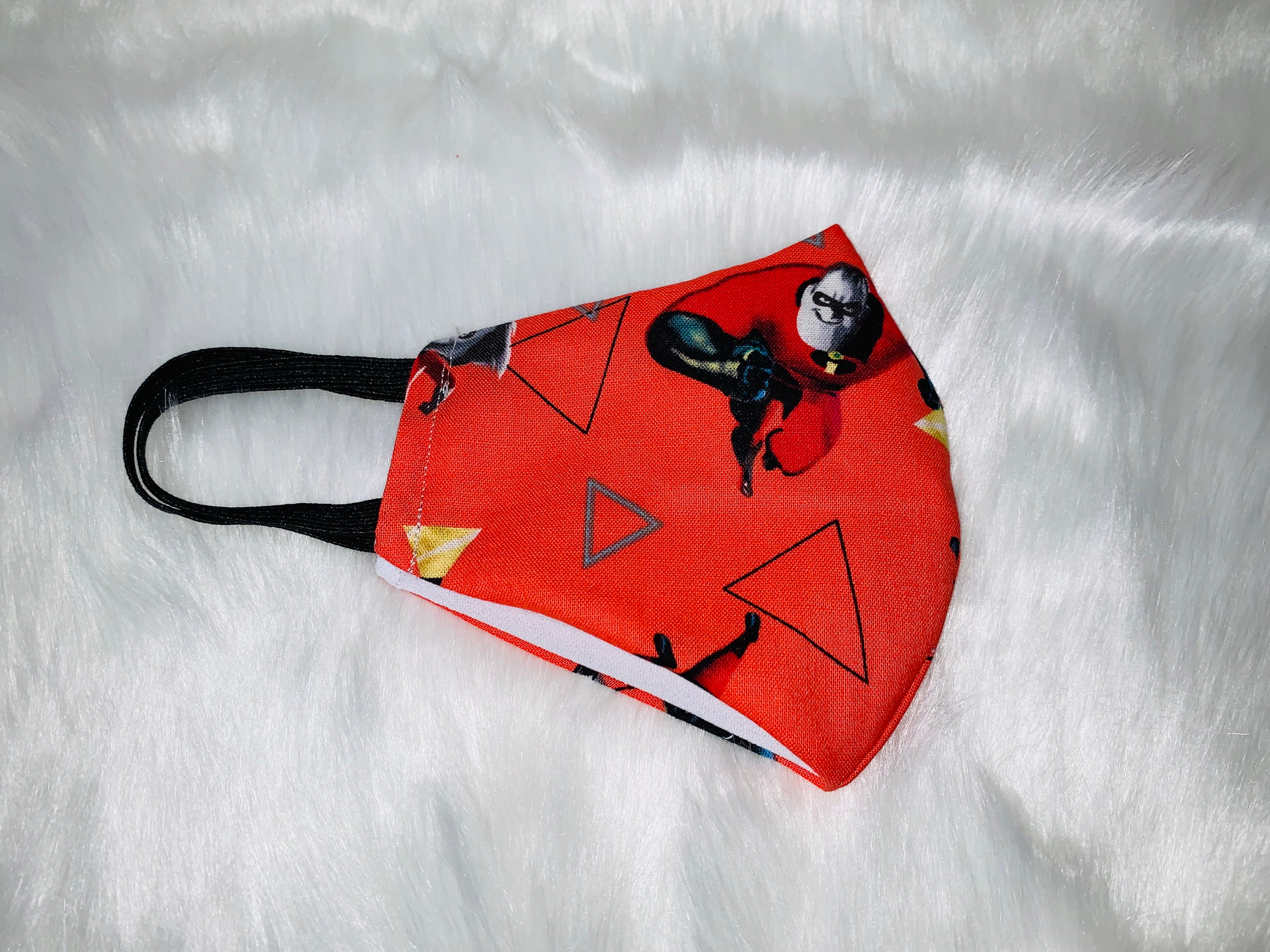 Kids Orange Face Mask