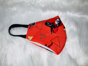 Kids Orange Face Mask