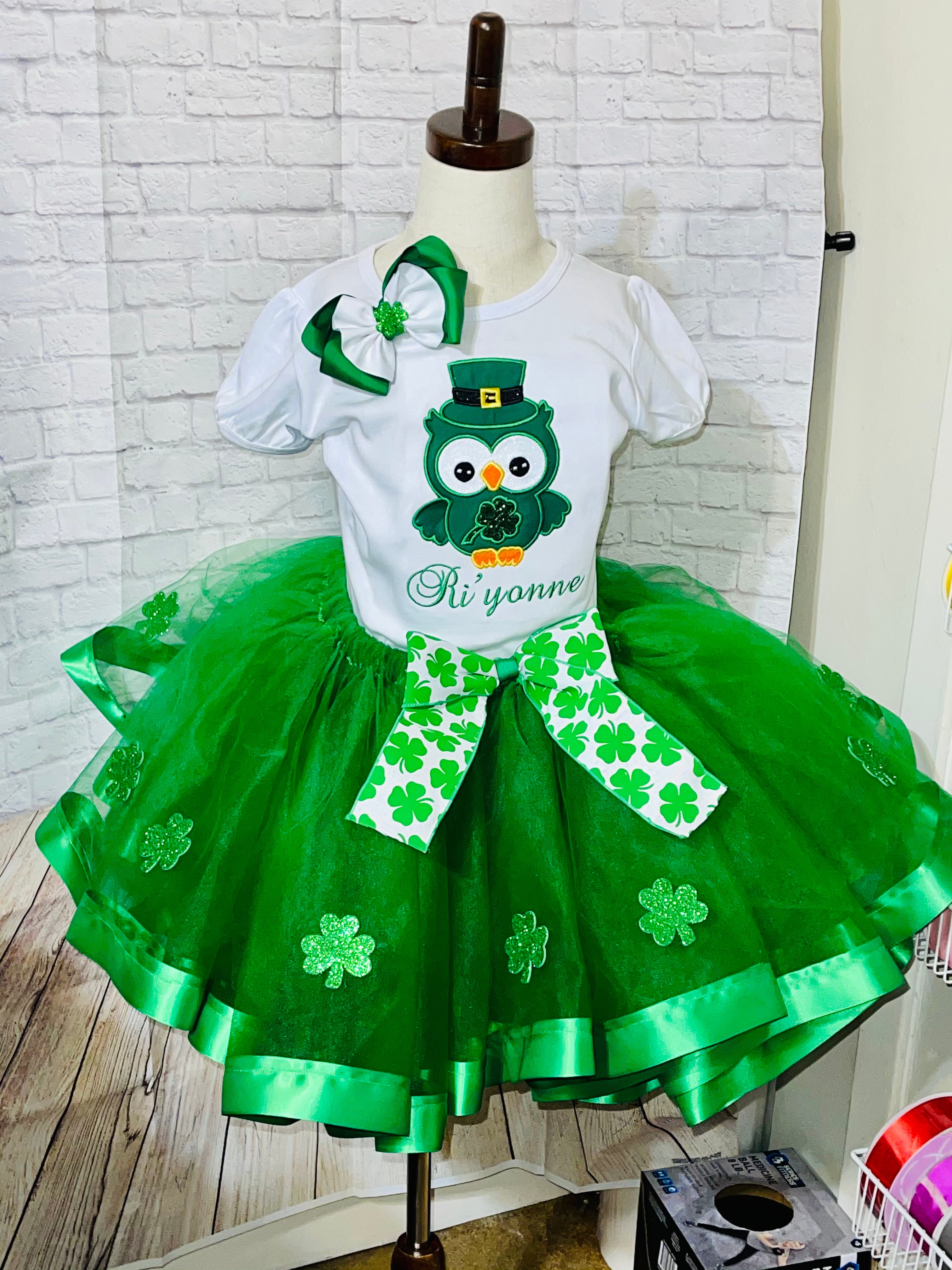 St. Patrick’s Day Tutu Set