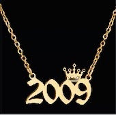 Remember the year necklace