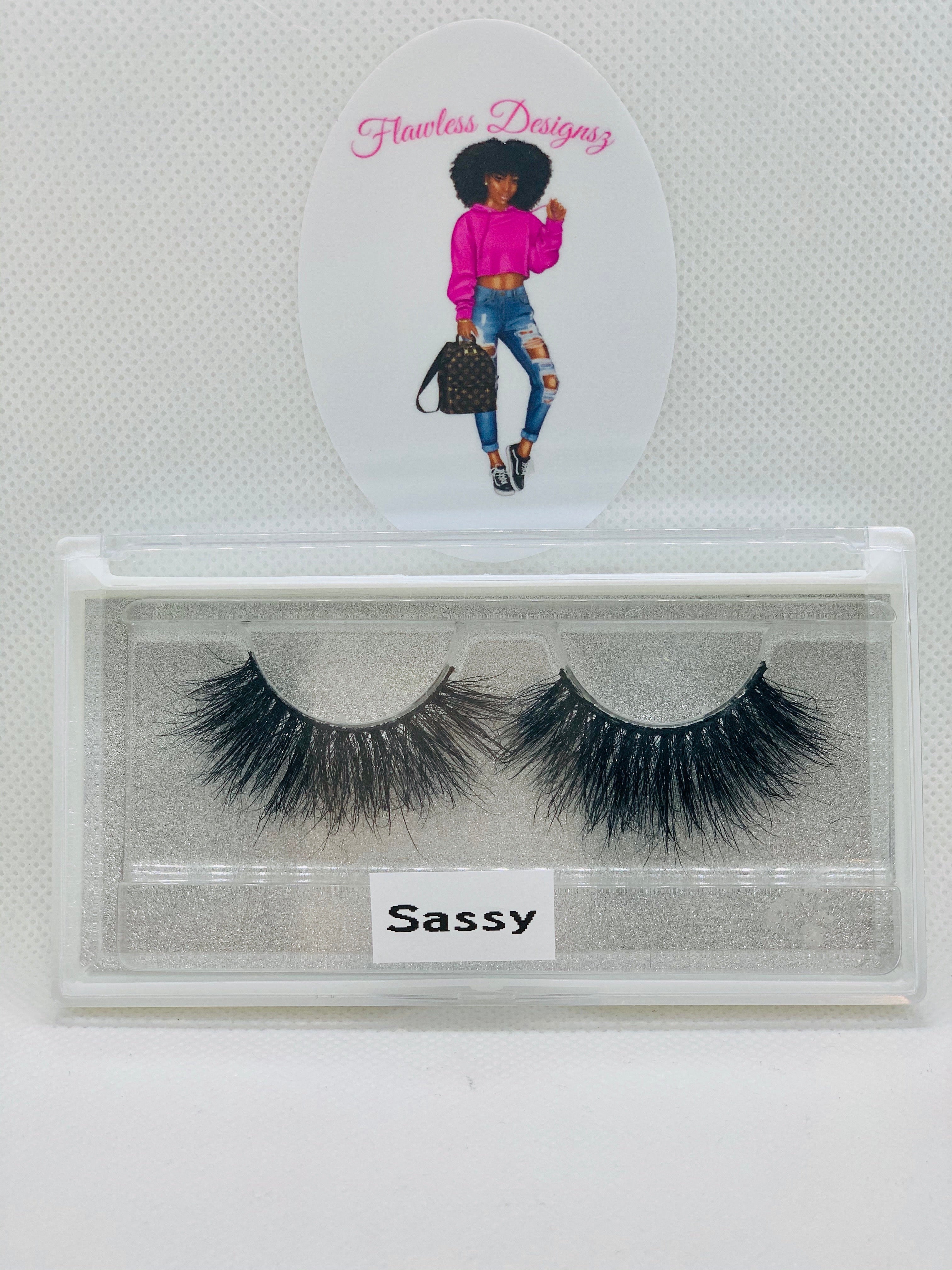 25mm Mink Eyelashes  (Sassy)