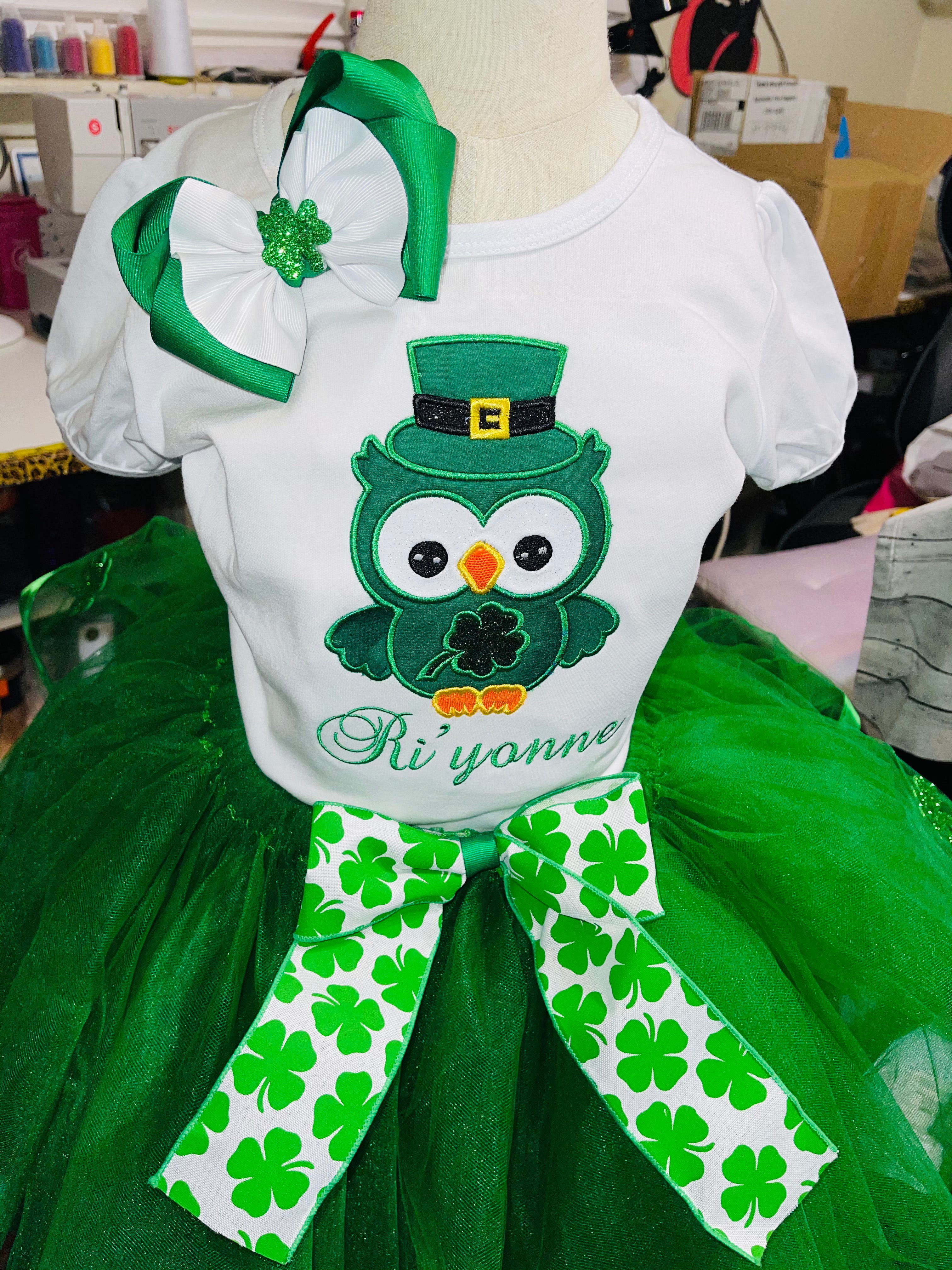St. Patrick’s Day Tutu Set