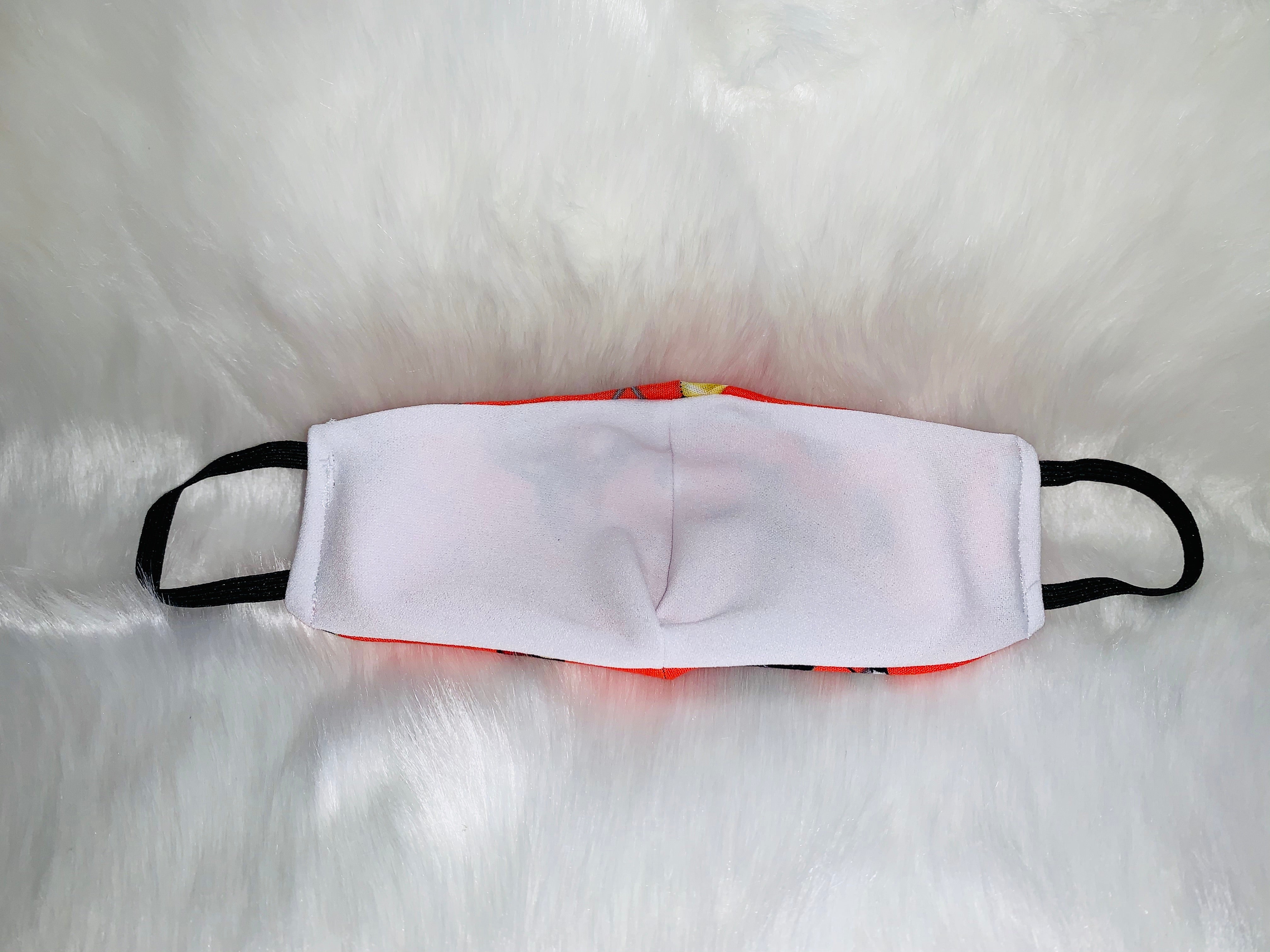 Kids Orange Face Mask