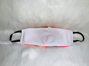 Kids Orange Face Mask