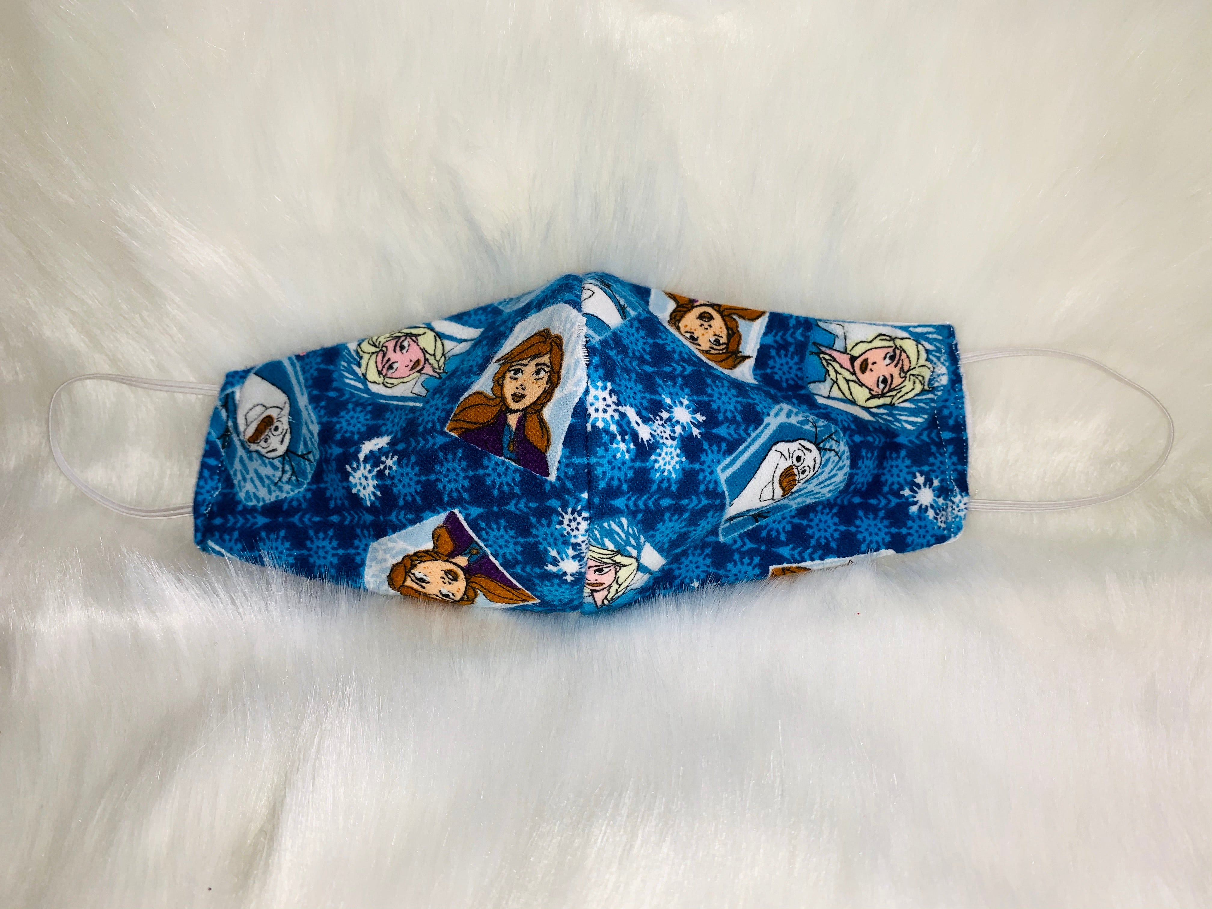 Girls Blue Face Mask