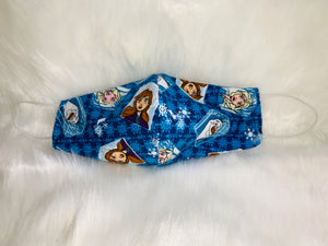 Girls Blue Face Mask