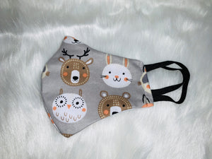 Kids Zoo Animal Face Mask