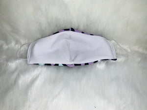 Purple Women’s Cheetah Face Mask