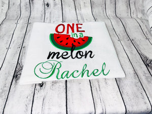One in a Melon Embroidered T-shirt