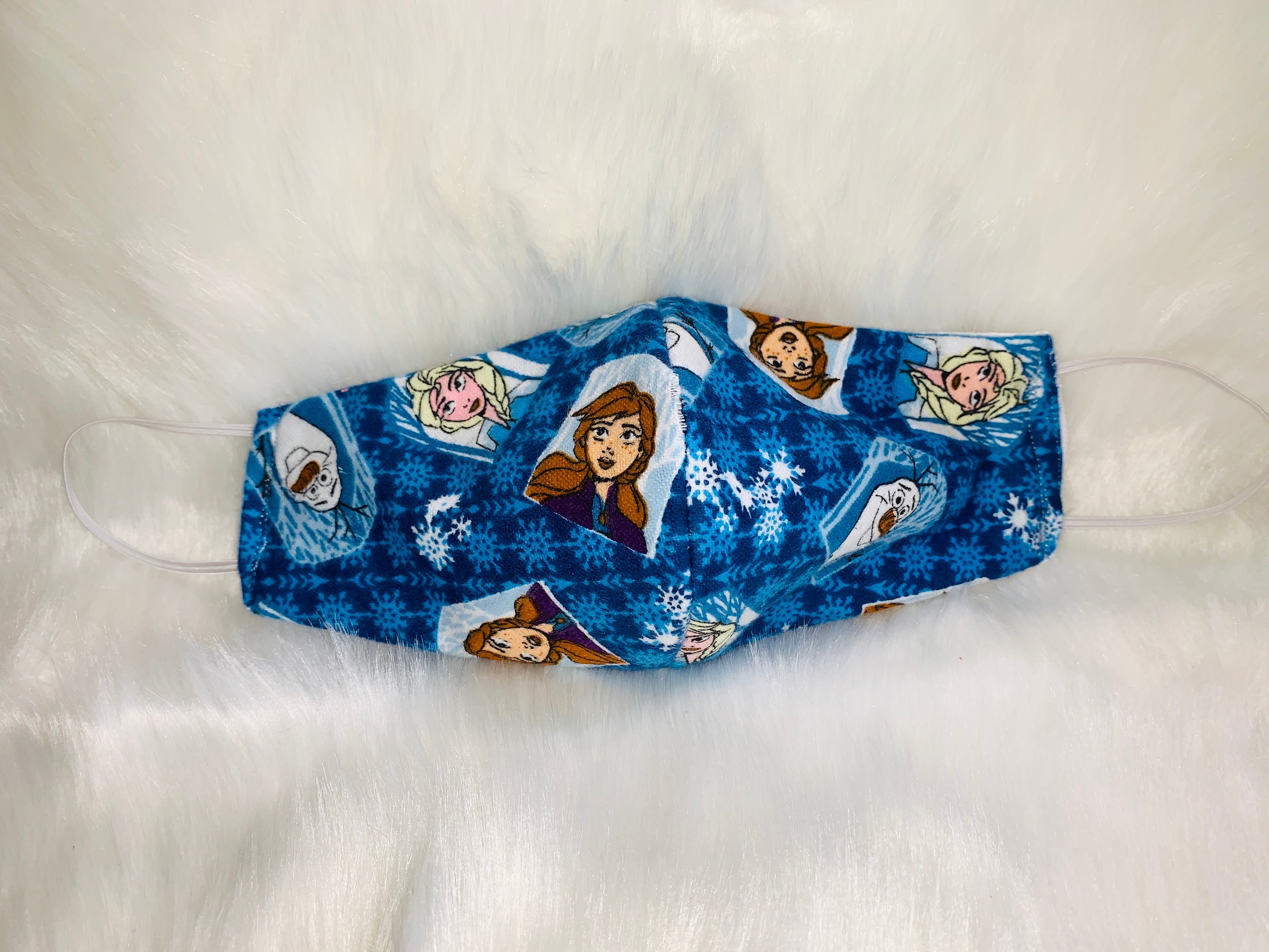 Girls Blue Face Mask