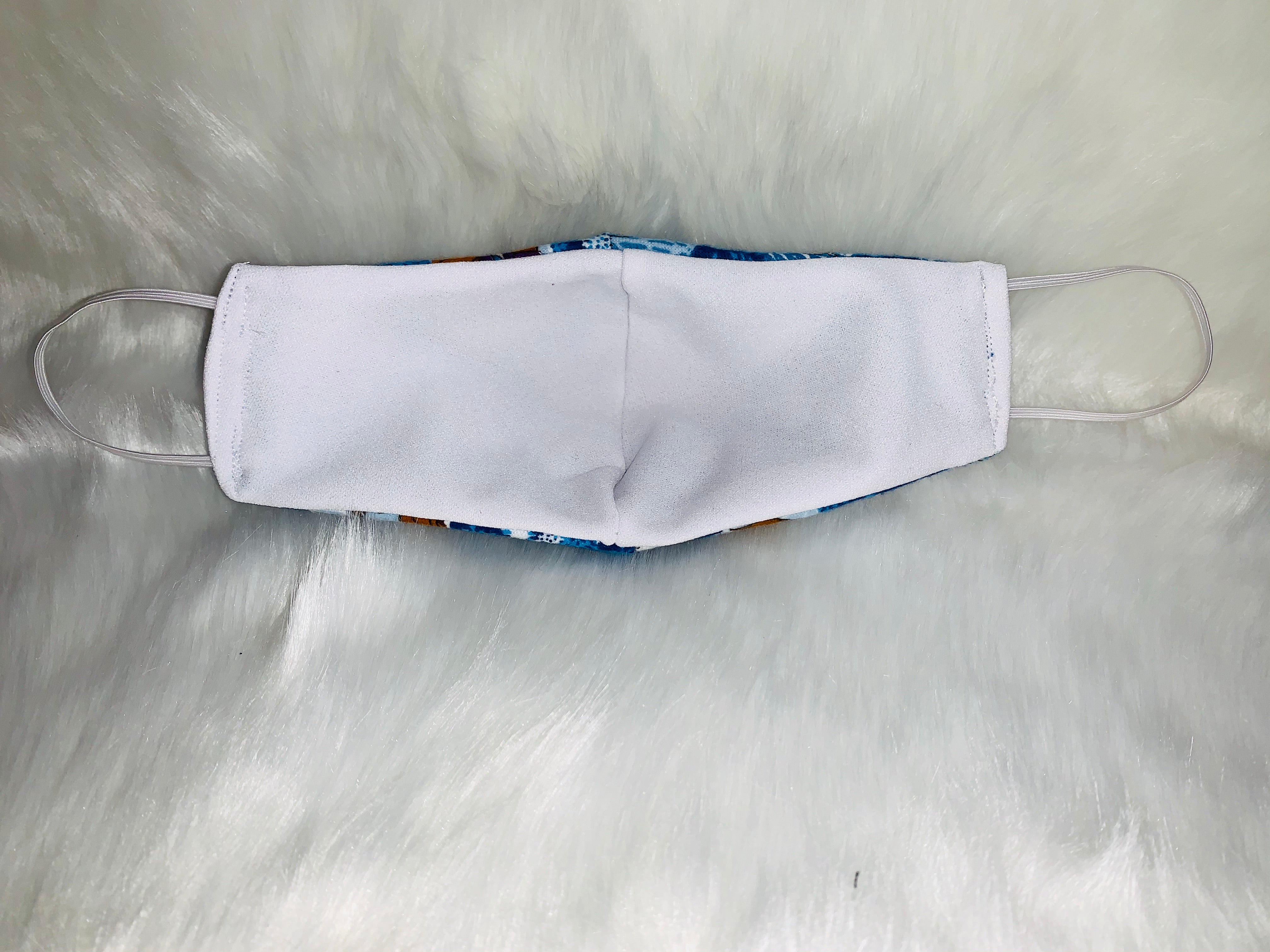 Girls Blue Face Mask