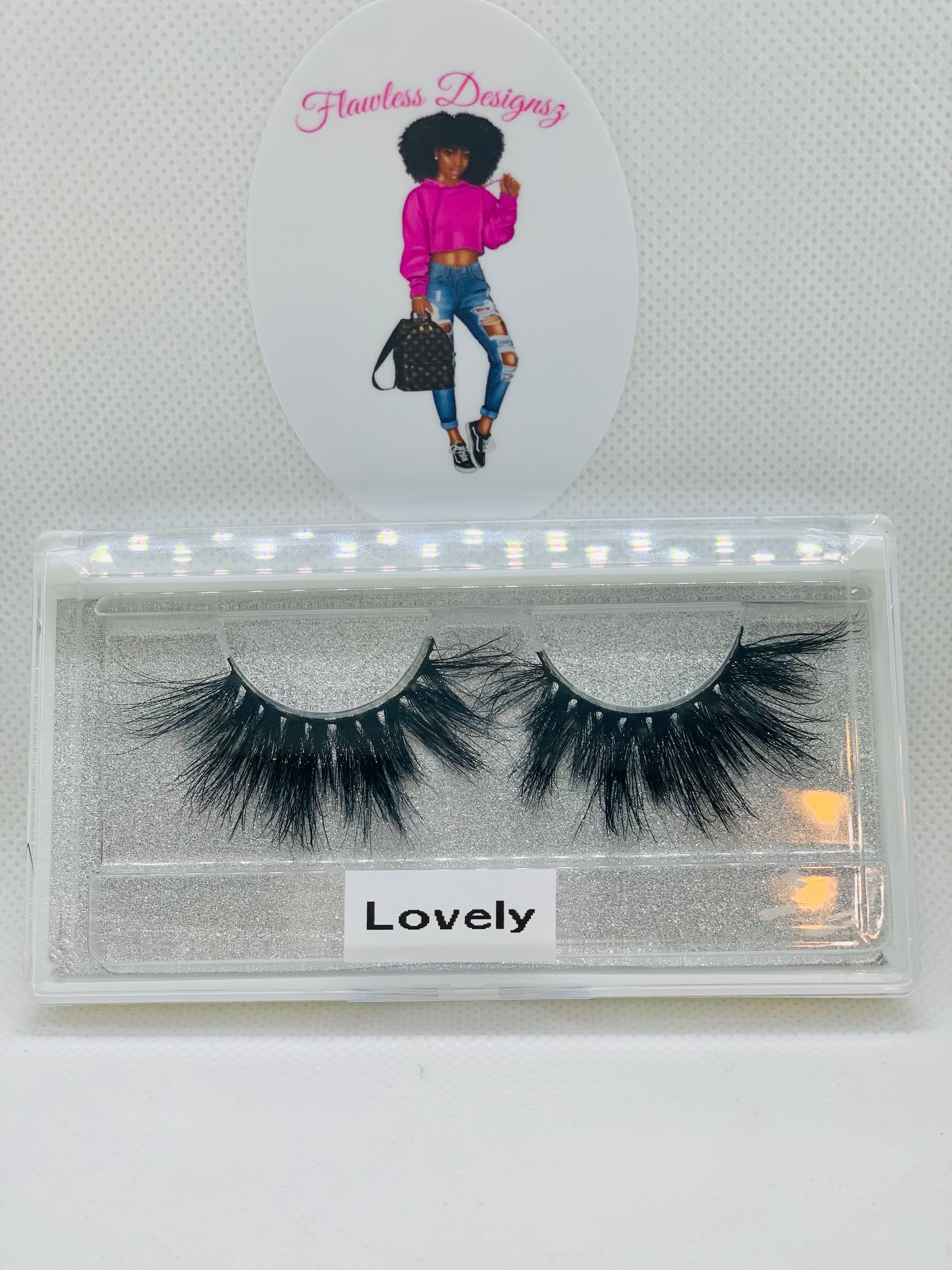 25mm Mink Eyelashes (Lovely)