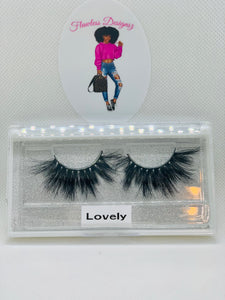 25mm Mink Eyelashes (Lovely)