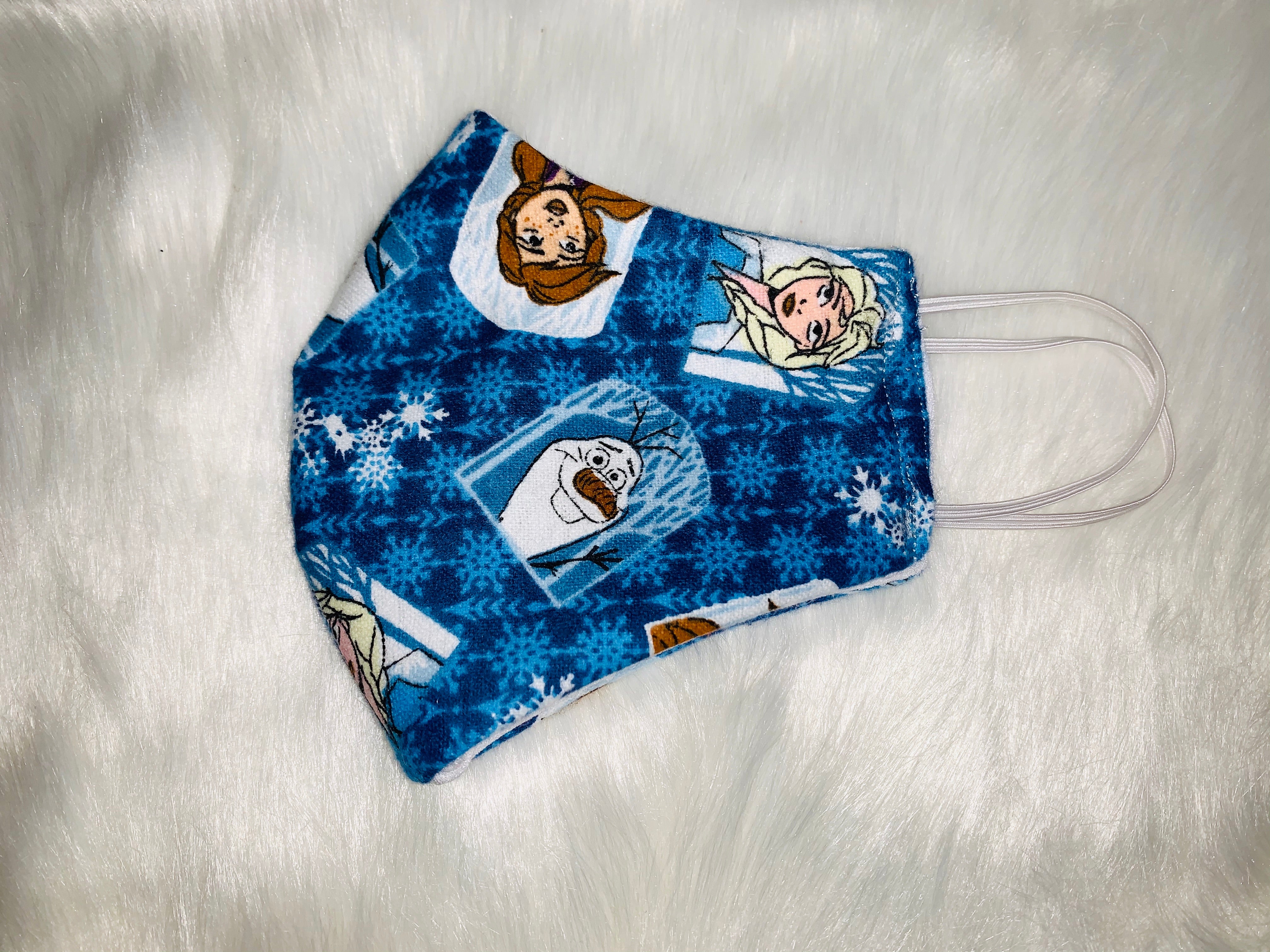 Girls Blue Face Mask