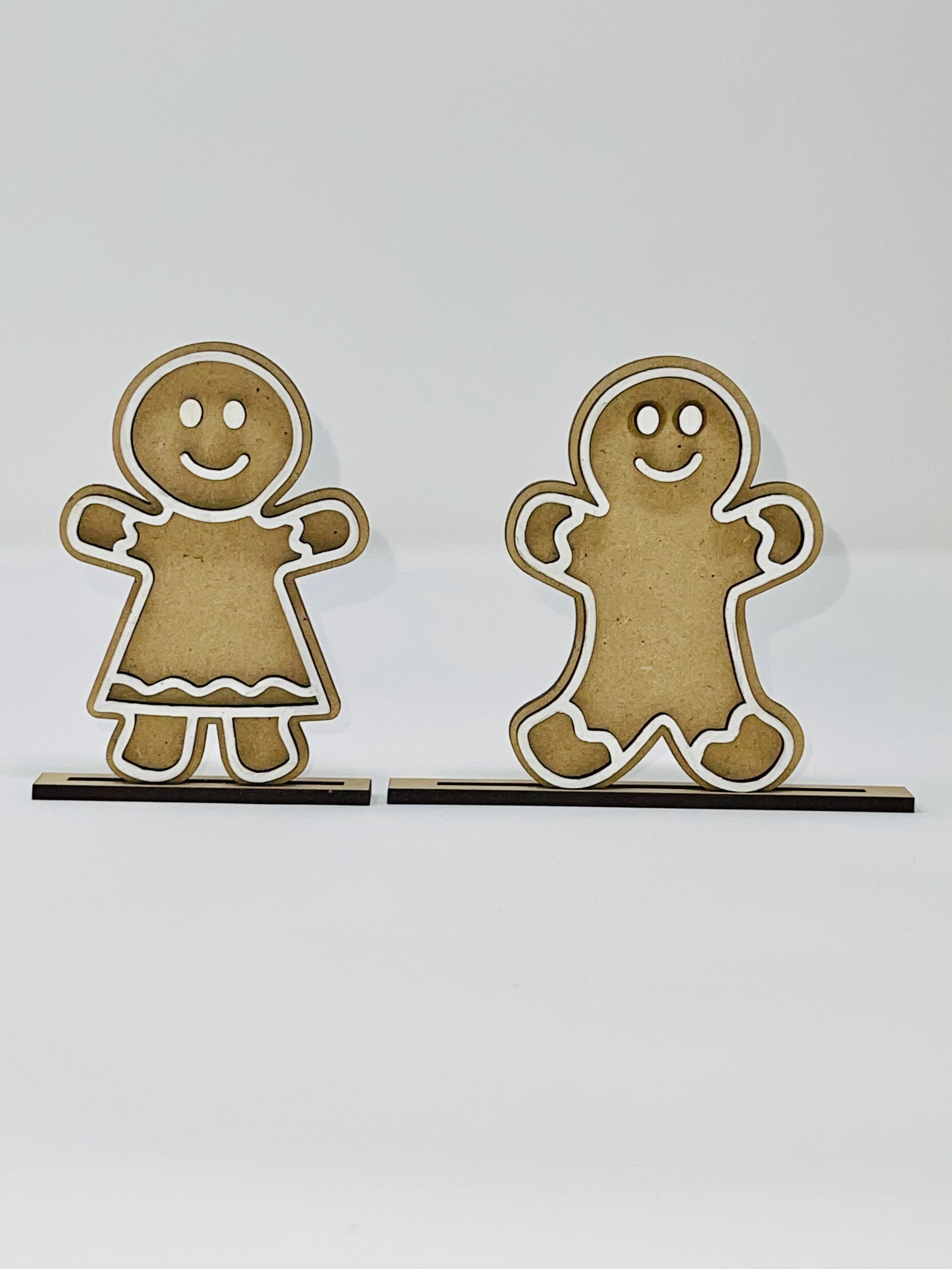 Gingerbread Tiered Tray Set