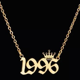 Remember the year necklace