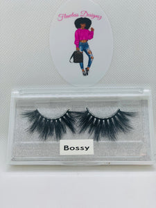 25mm Mink Eyelashes (Bossy)