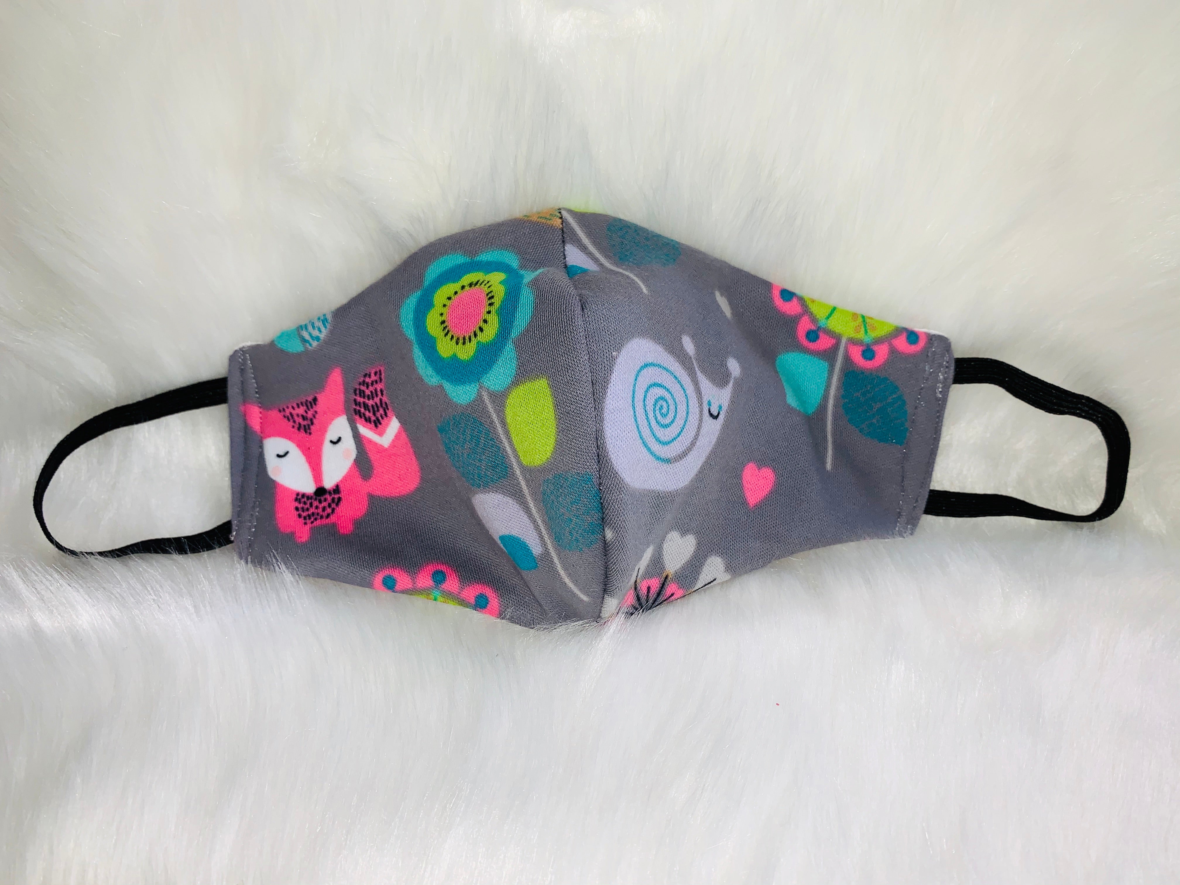 Kids Forest Animal Face Mask