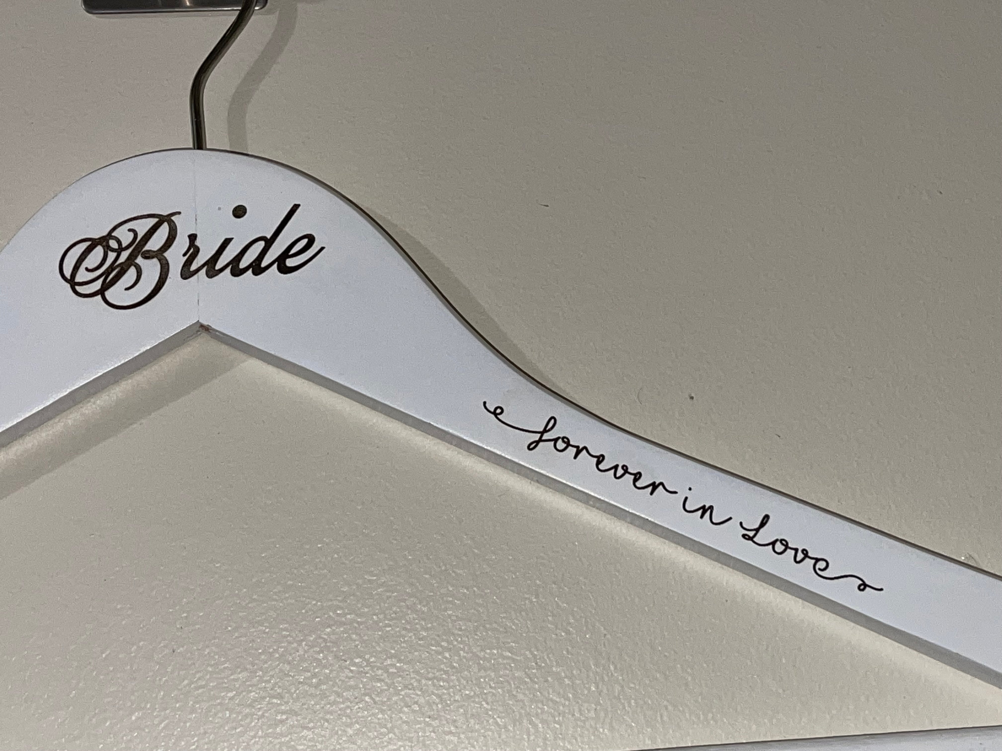 Laser Engraved Hangers