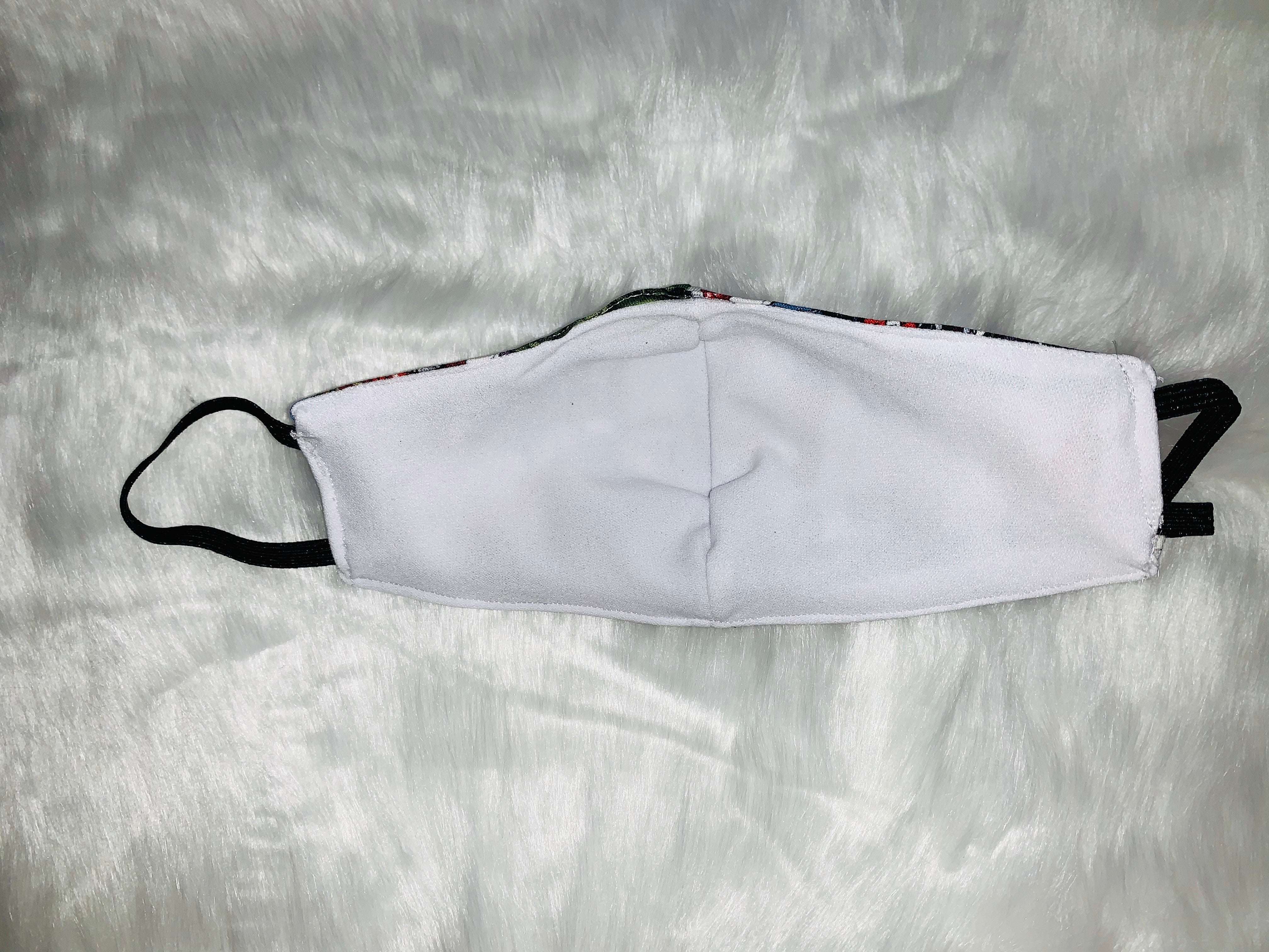 Kids White Face Mask