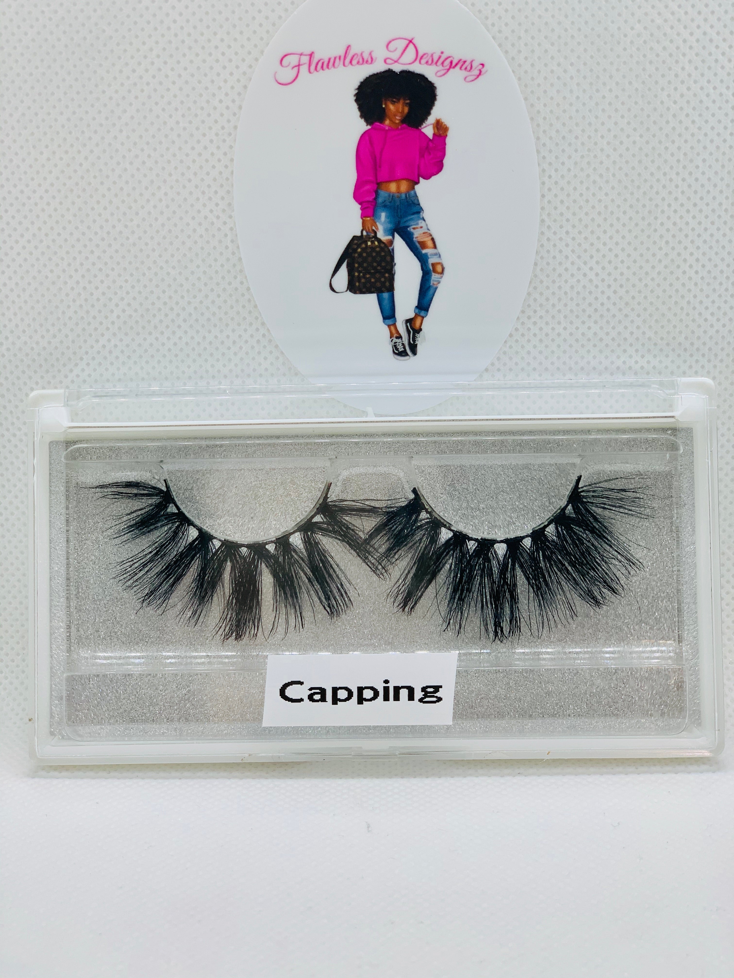 25mm Mink Eyelashes (Capping)