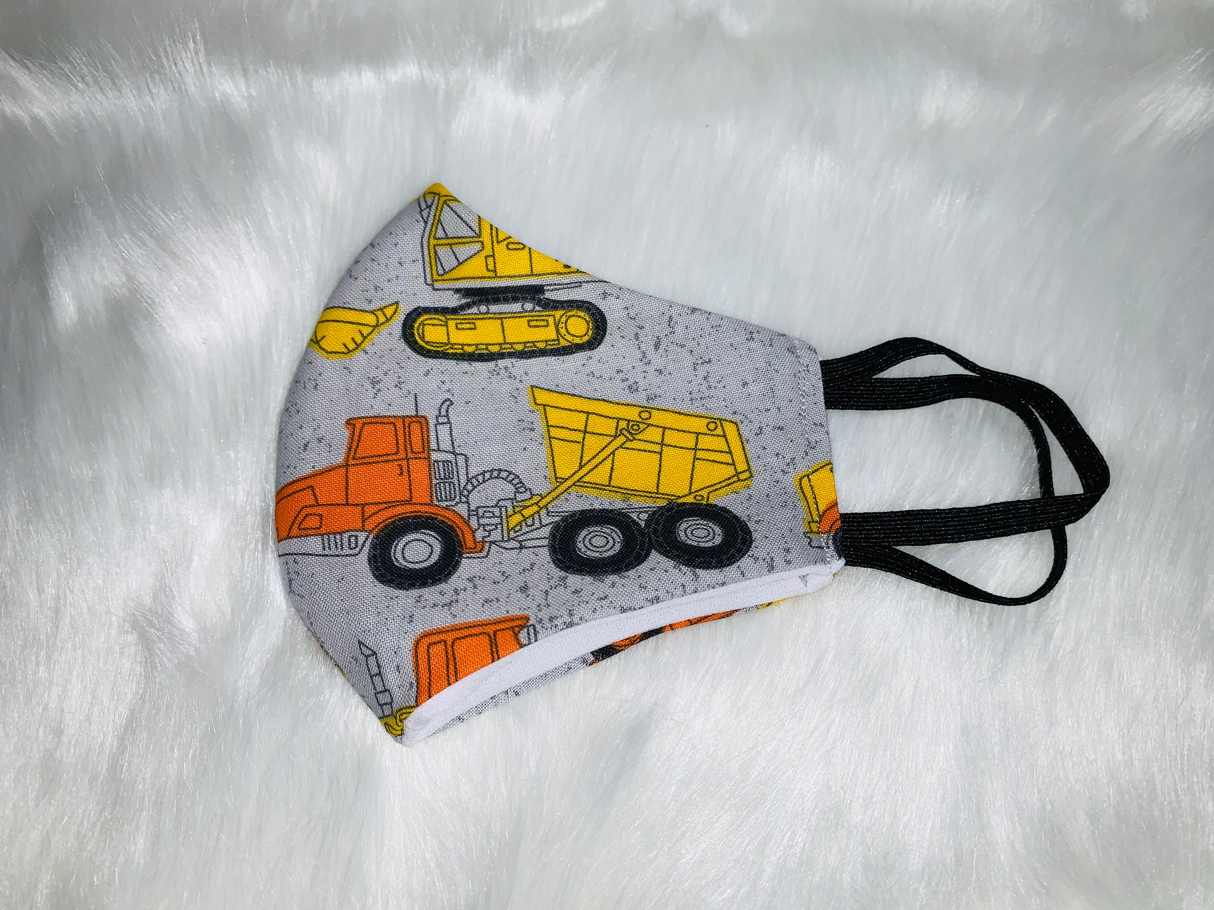 Dump Trucks Face Mask
