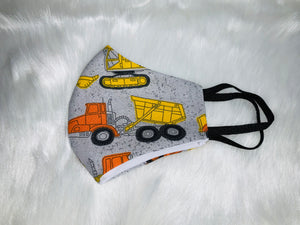 Dump Trucks Face Mask