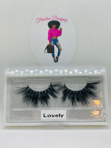 25mm Mink Eyelashes (Lovely)