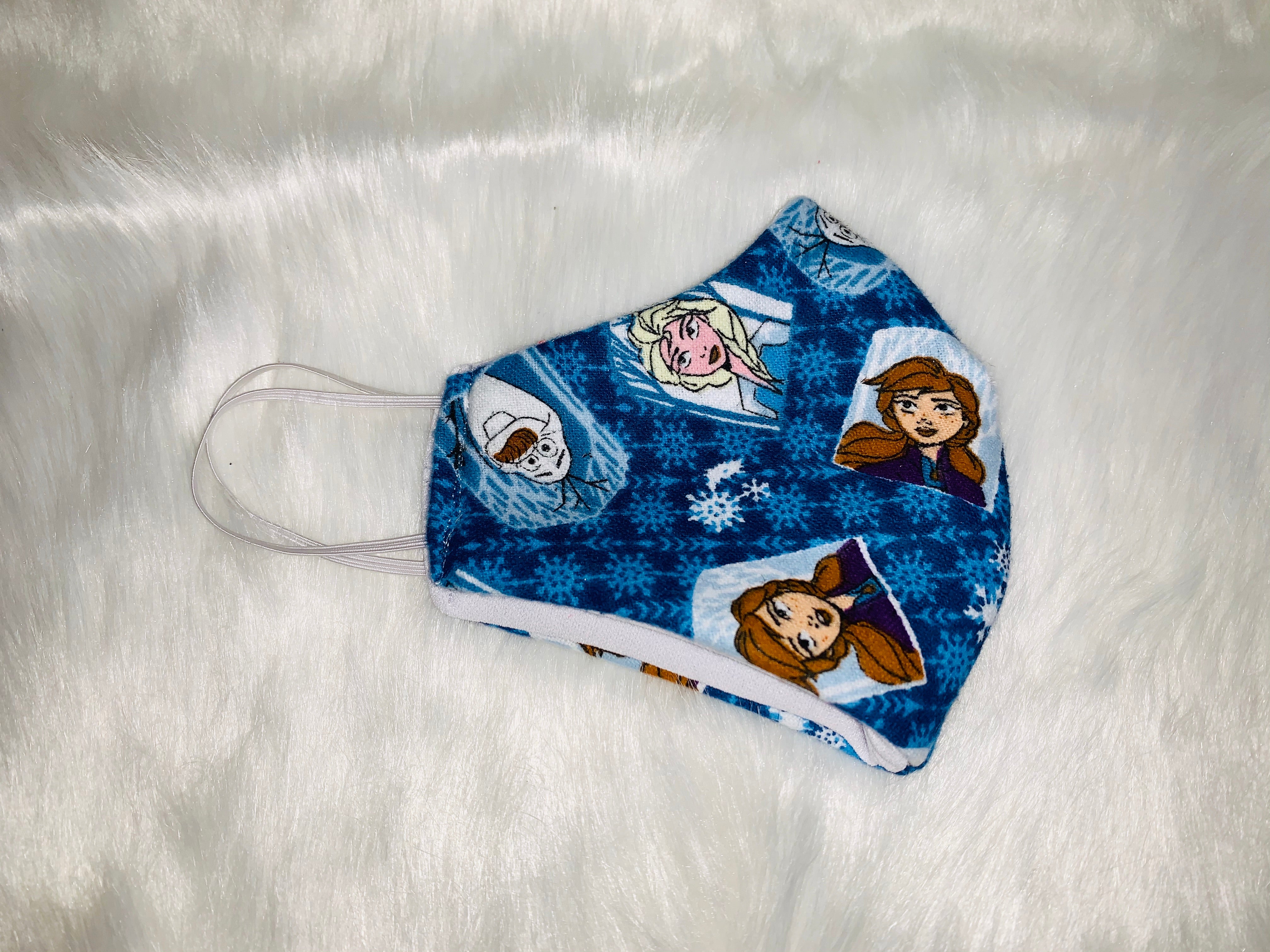 Girls Blue Face Mask