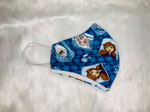 Girls Blue Face Mask