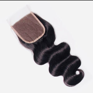 Brazilian 4 x 4 Transparent Lace / Body Wave