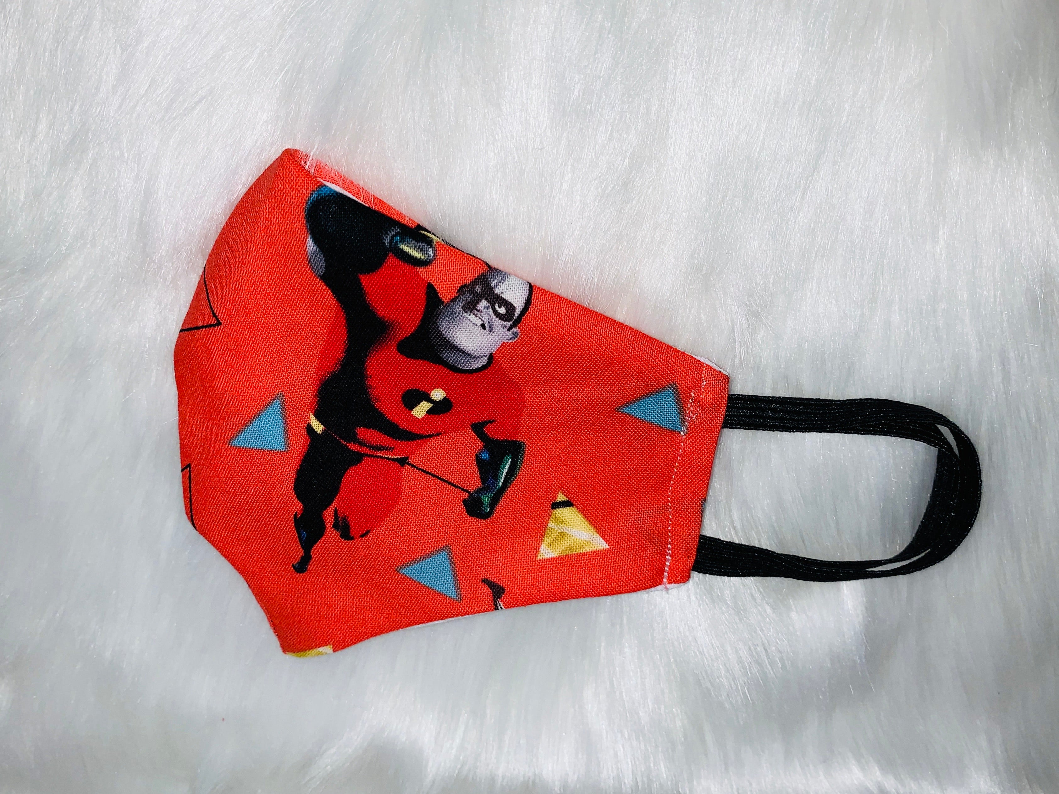 Kids Orange Face Mask