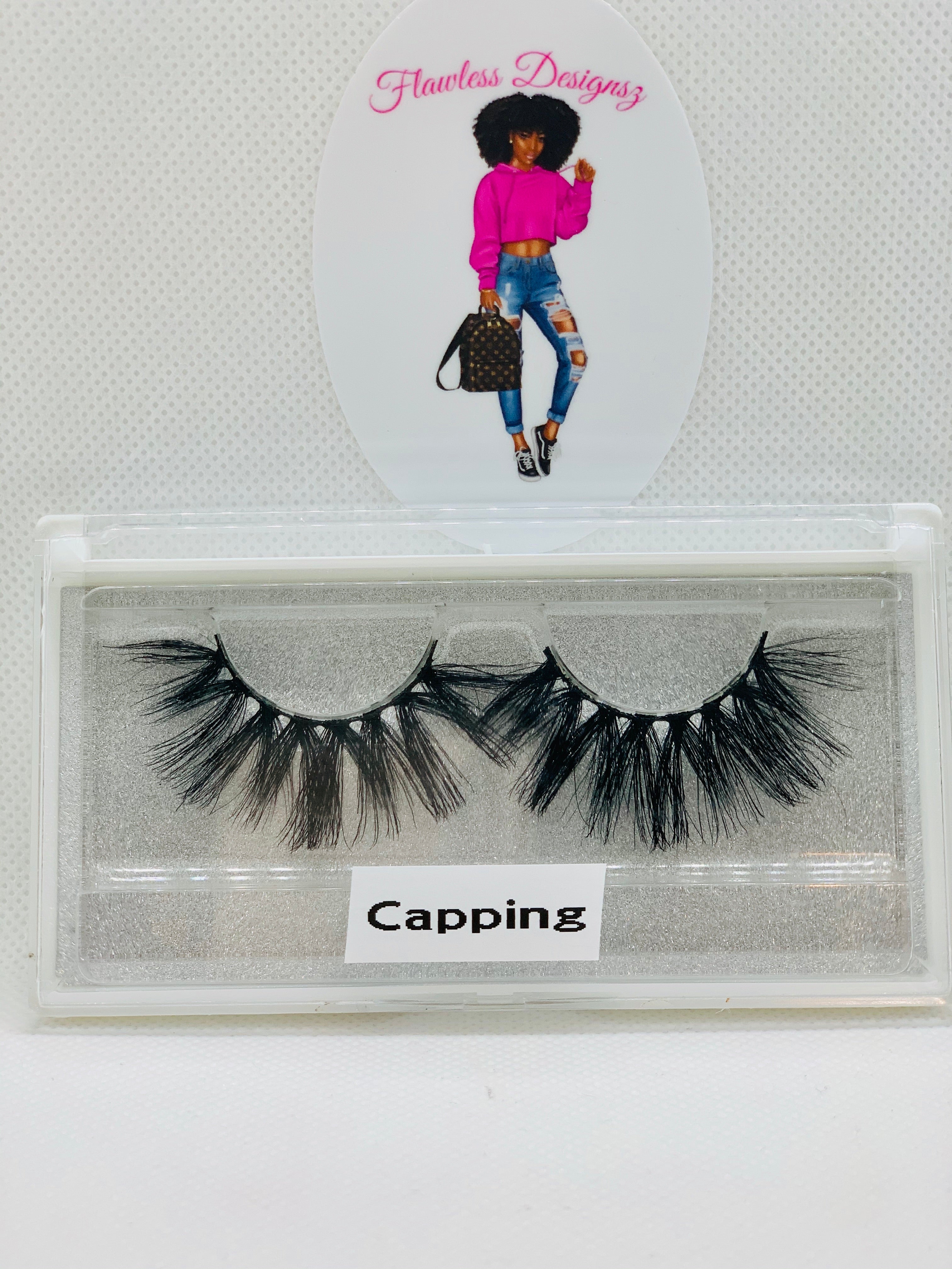 25mm Mink Eyelashes (Capping)